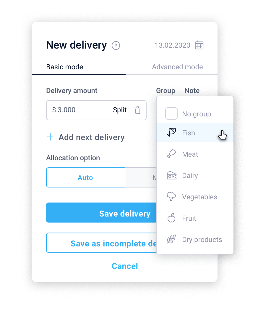 PMI Order Planning PMI Order Planning