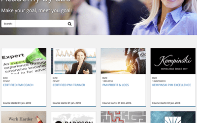 Up to speed knowledge transfer with d2o Academy and online PMI Webinars