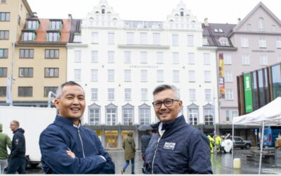 d2o COO and CEO on the front cover of the Norwegian newspaper BA (Bergens Avisen)