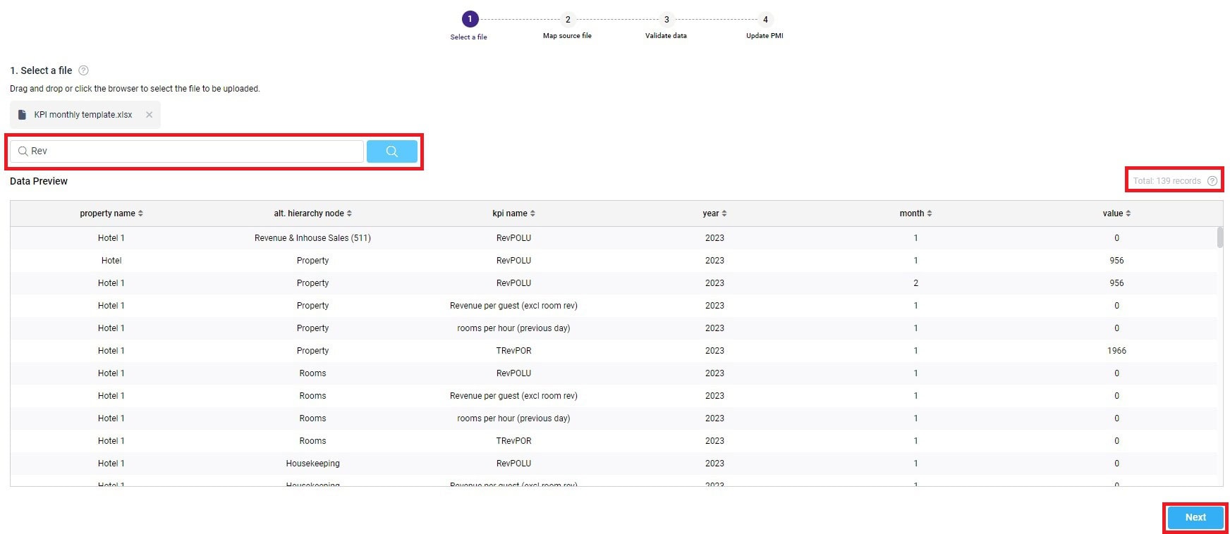 Upload_Search Data preview