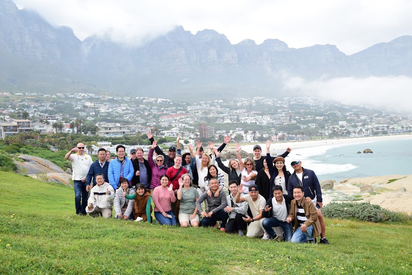 The d2o team together in Cape Town