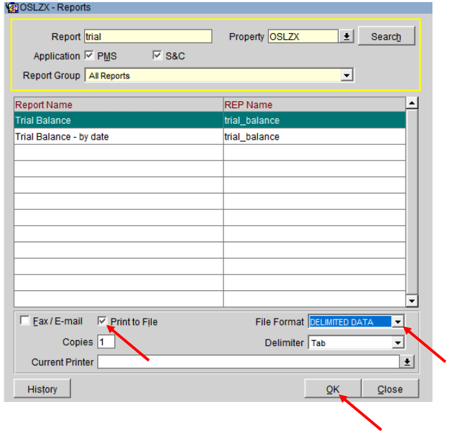 Report Trial Balance (trial_balance) Report Trial Balance (trial_balance)